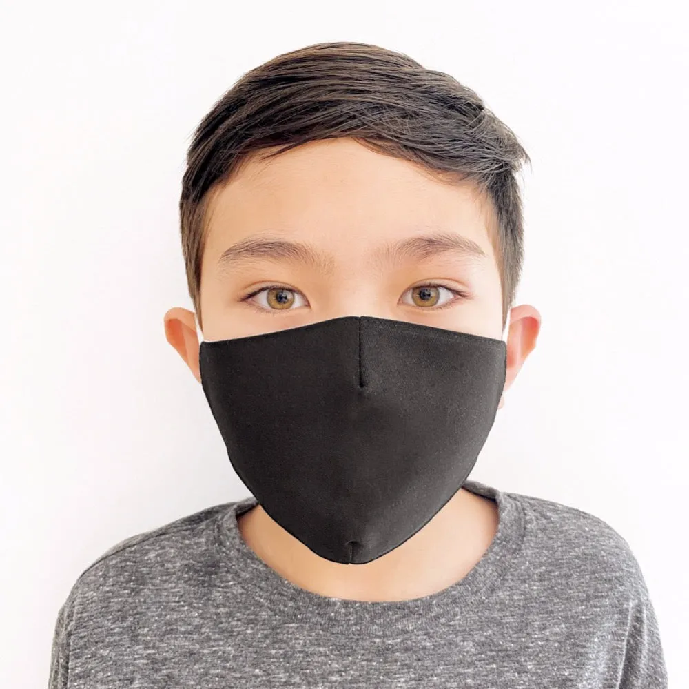 Face Mask KIDS Black - FINAL SALE