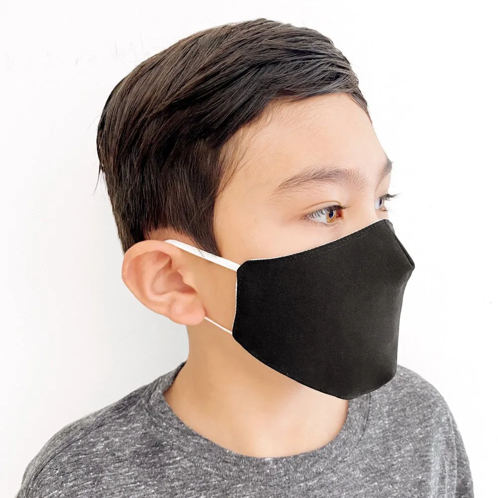 Face Mask KIDS Black - FINAL SALE