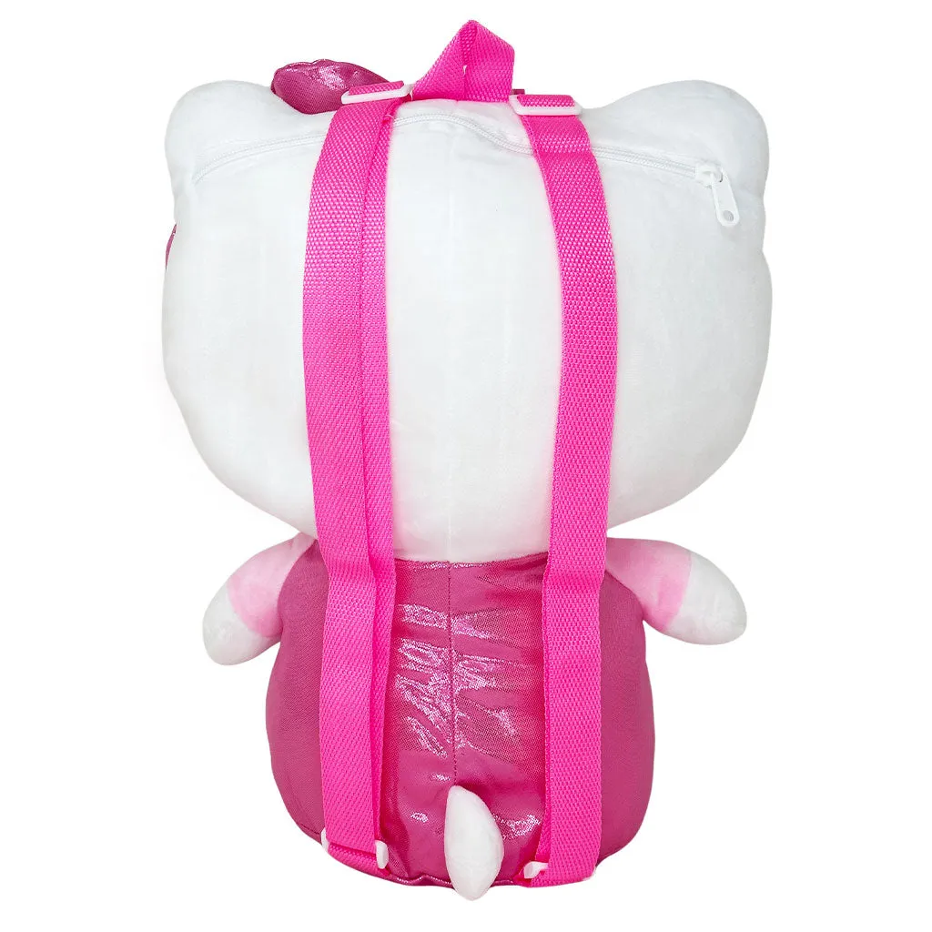 Fast Forward Sanrio 20" Metallic Hello Kitty Plush Backpack