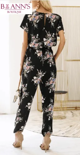 FLORAL WRAP-IT-UP JUMPSUIT