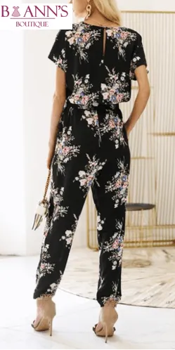 FLORAL WRAP-IT-UP JUMPSUIT