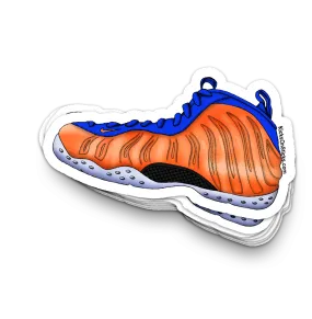 Foamposite "Knicks" Sneaker Sticker