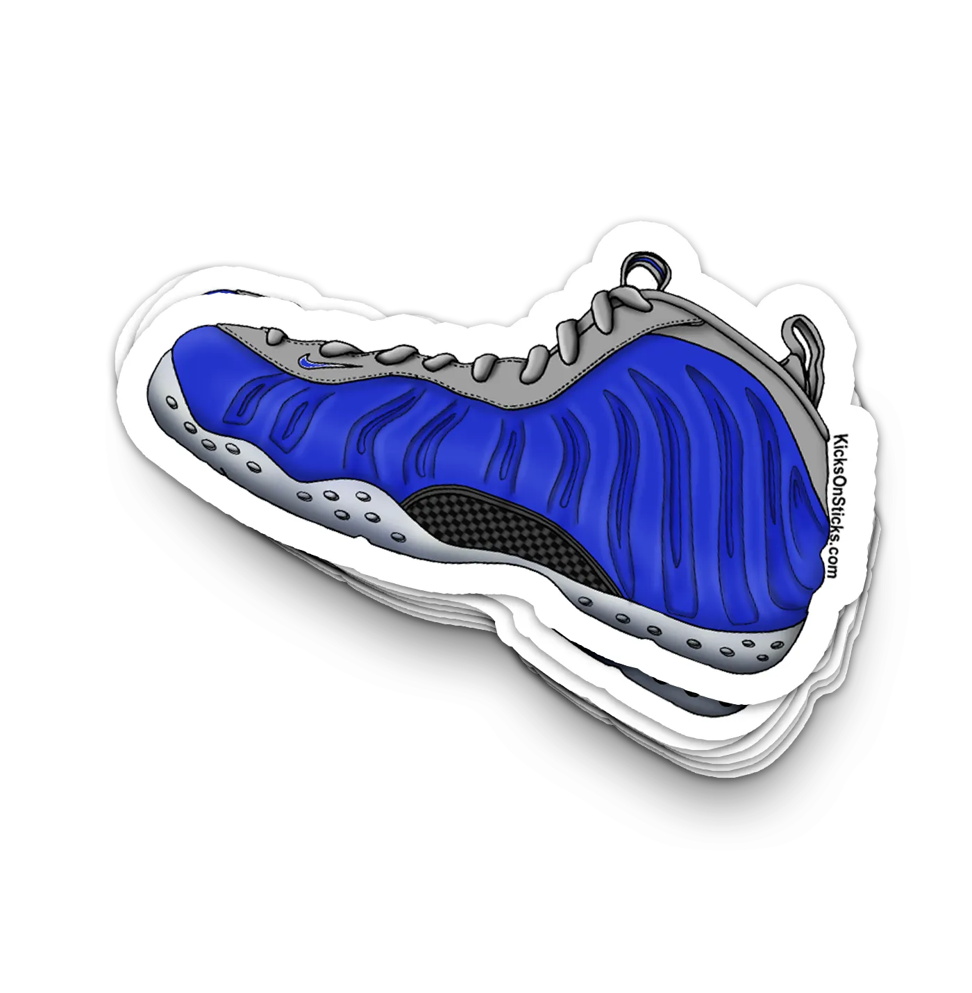 Foamposite "Sport Royal" Sneaker Sticker