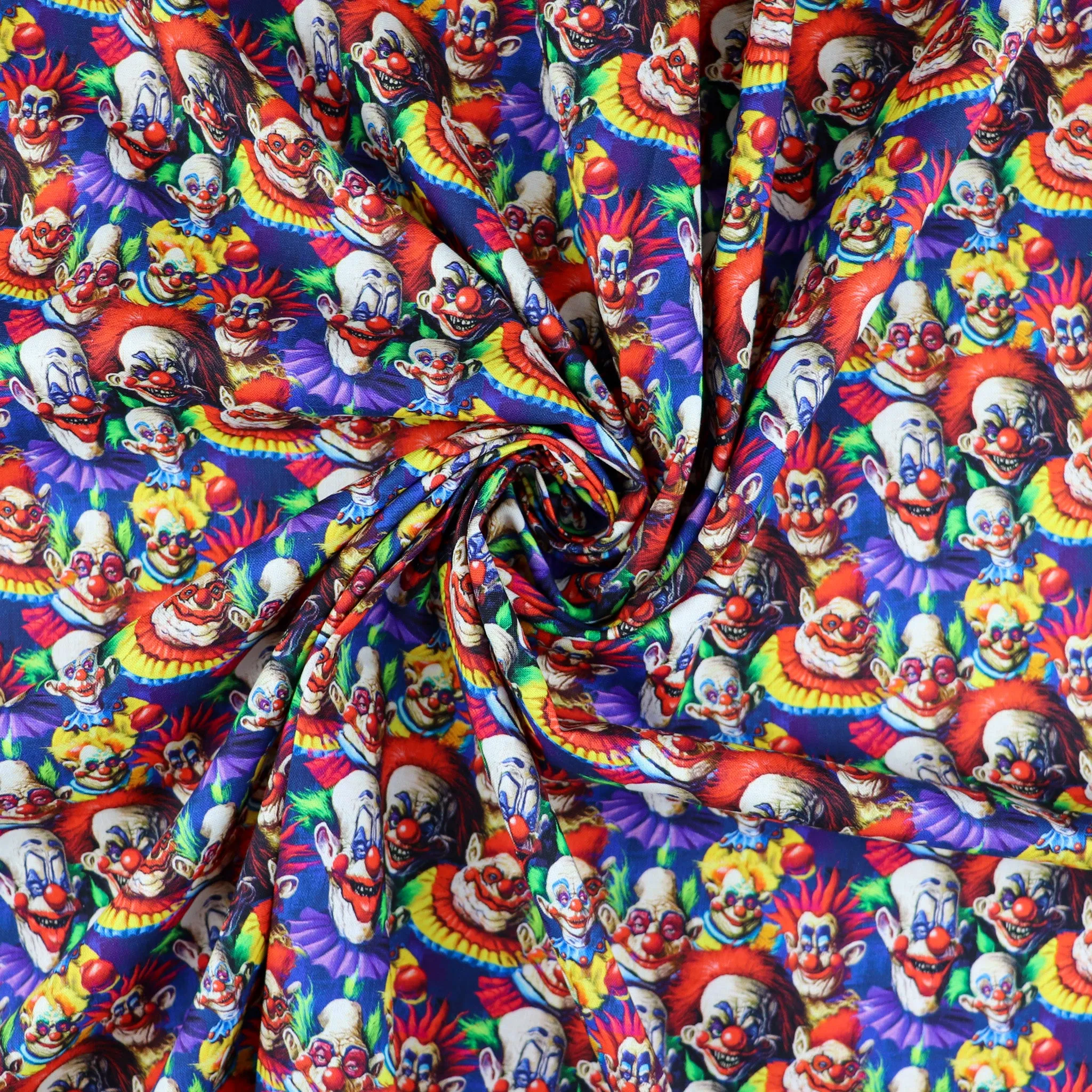 FS1107 Crazy Clowns Cotton Fabric