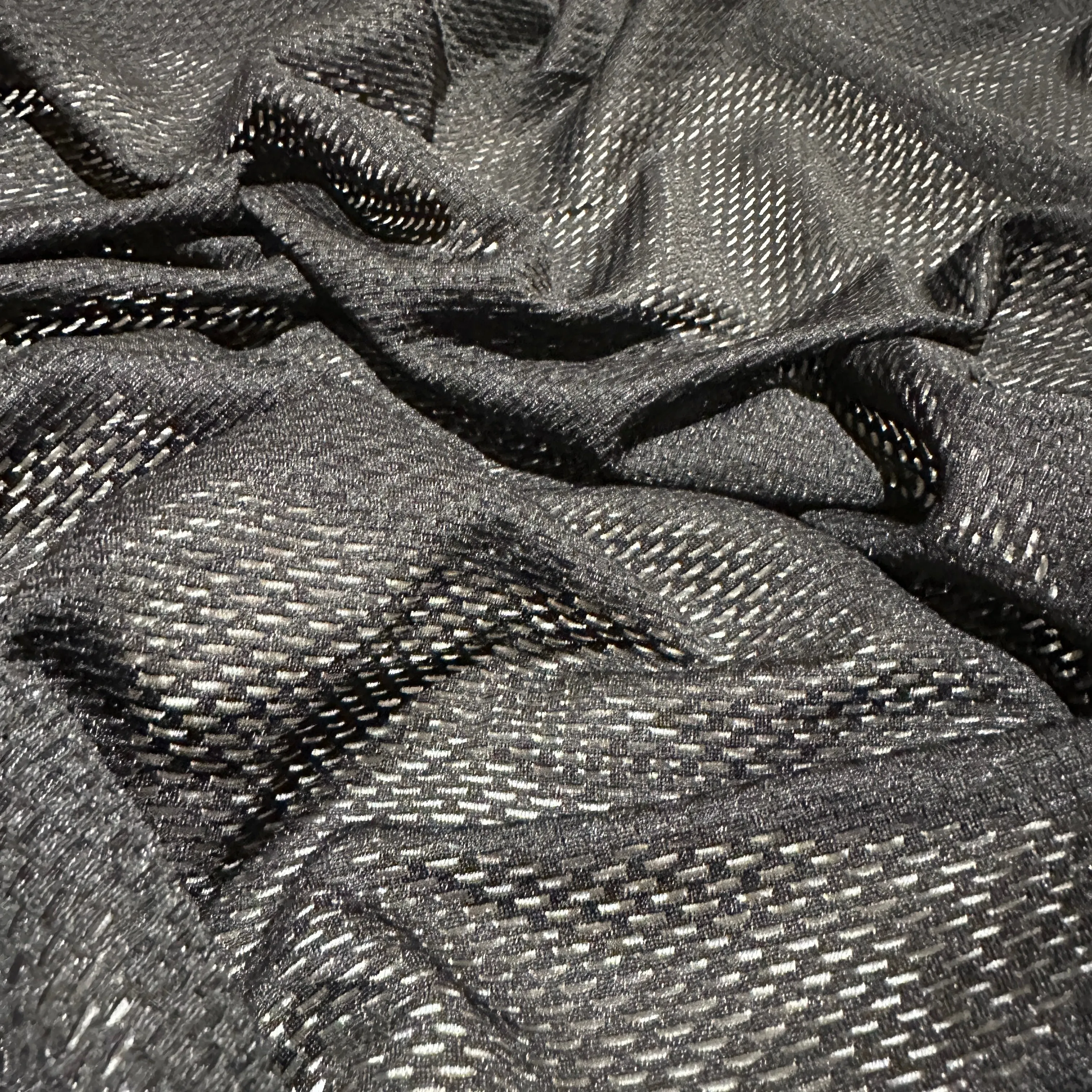 FS1198 Plain Fishnet Mesh Fabric Stretch Black Salmon Olive