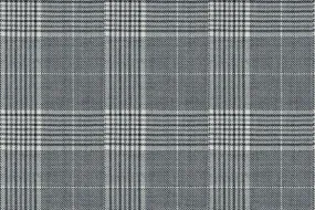 Grey Check 100% Wool (Ref-838115)