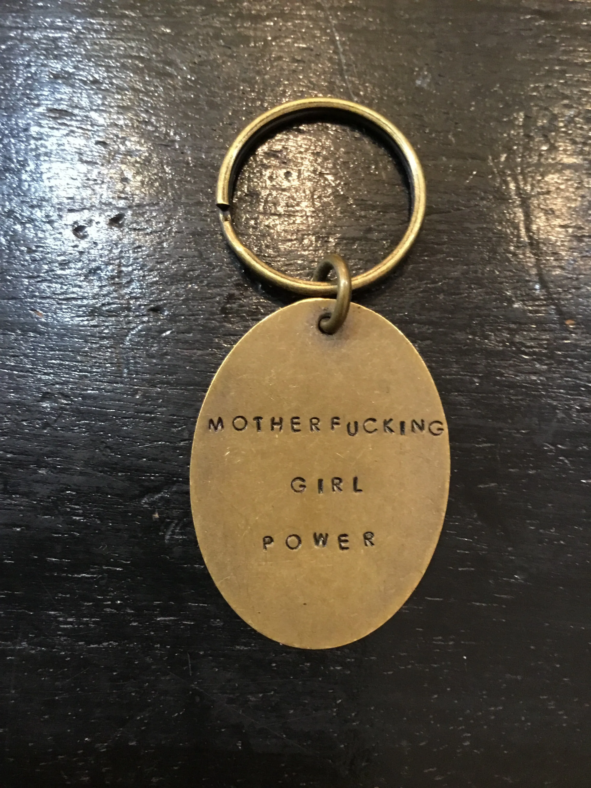 Hand Stamped Keychains made in USA