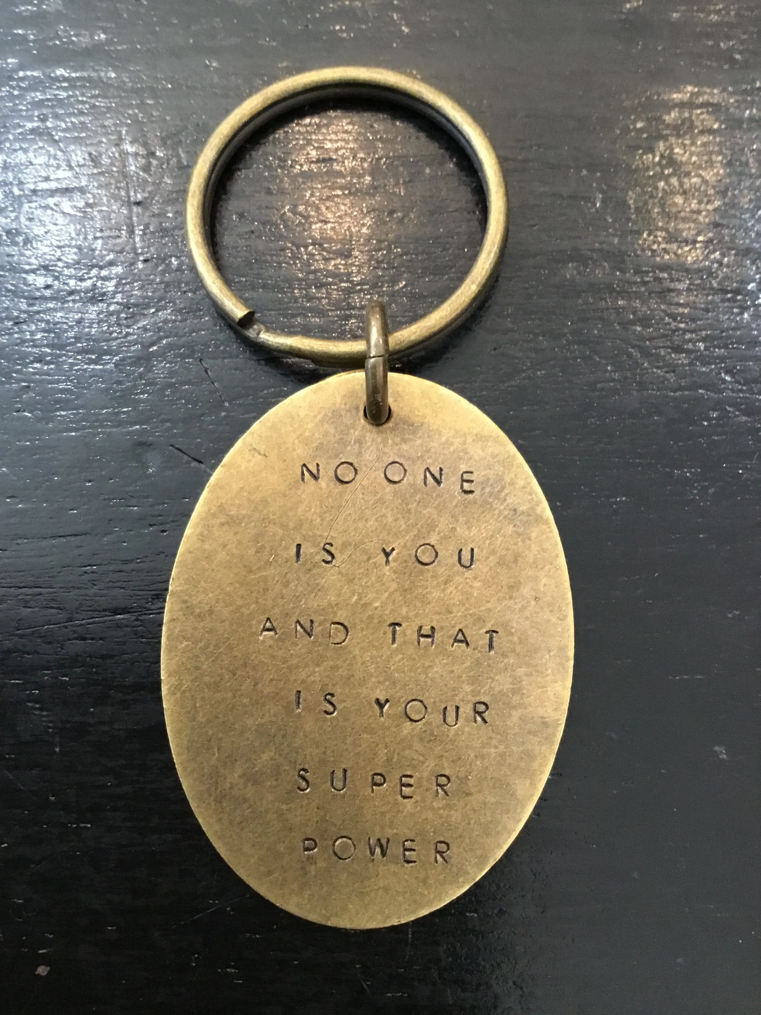 Hand Stamped Keychains made in USA