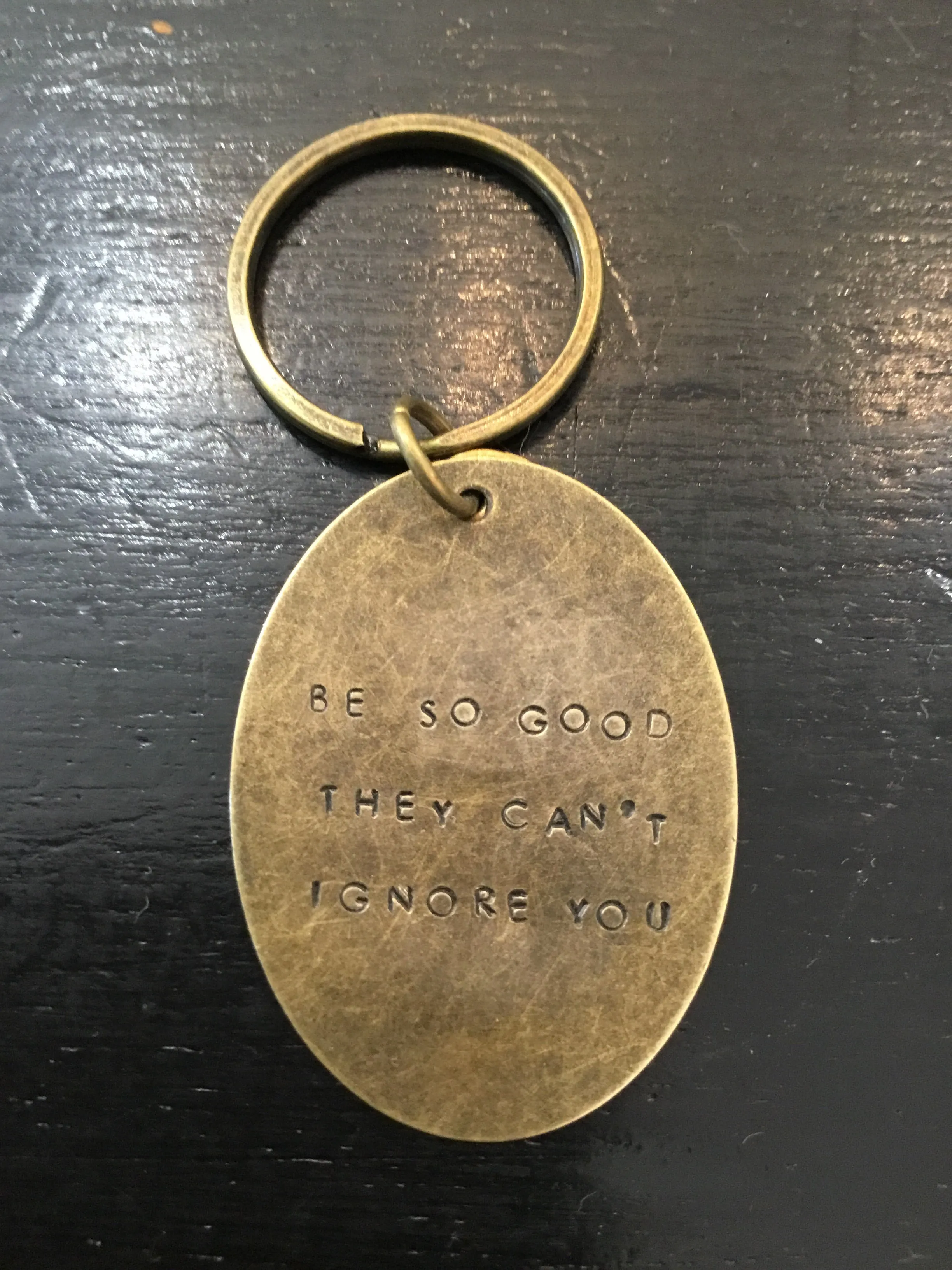 Hand Stamped Keychains made in USA