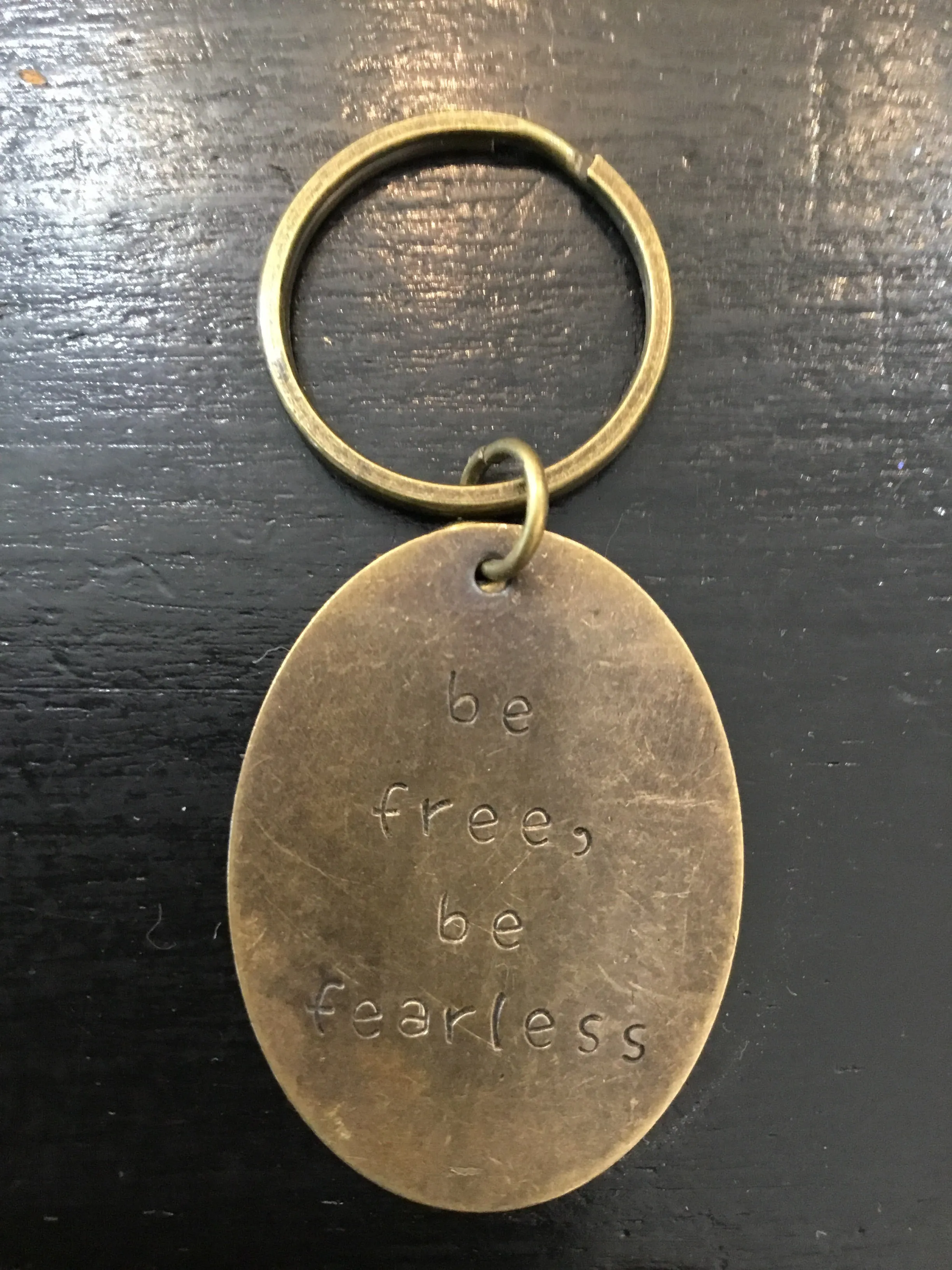 Hand Stamped Keychains made in USA