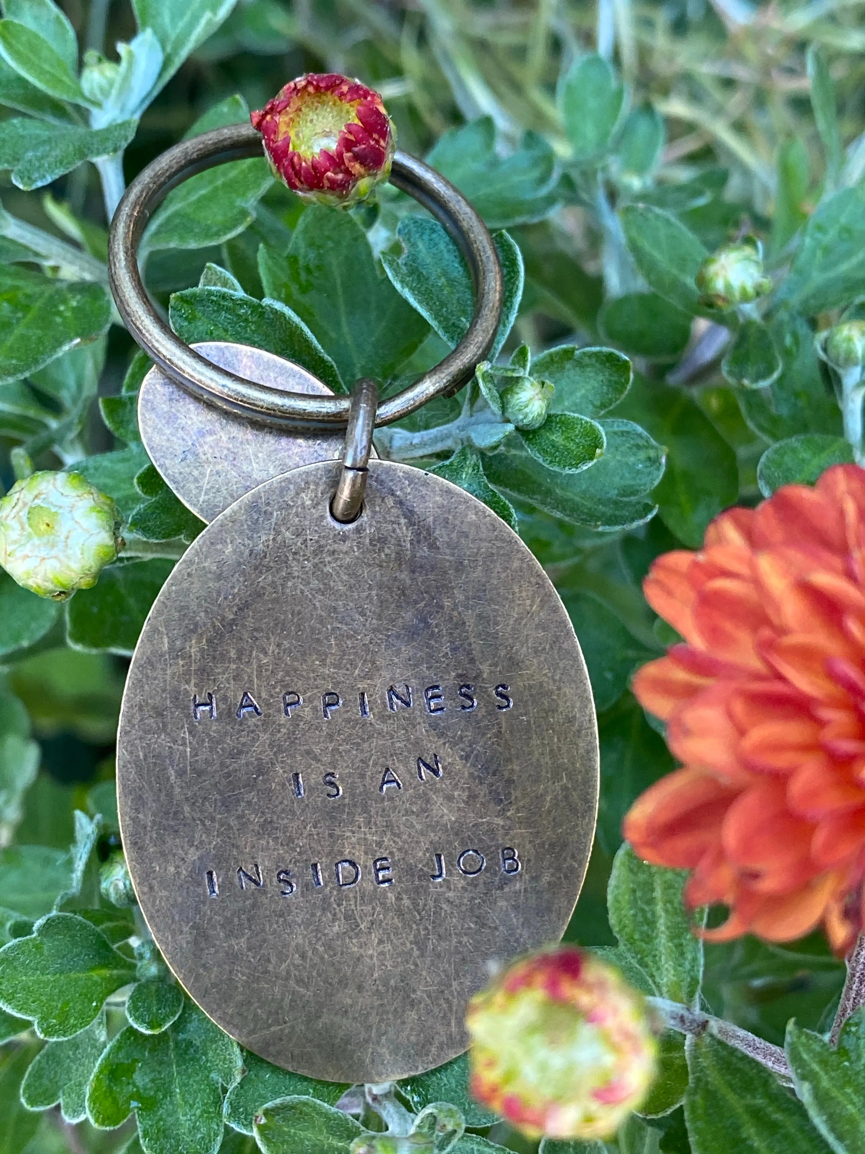 Hand Stamped Keychains made in USA