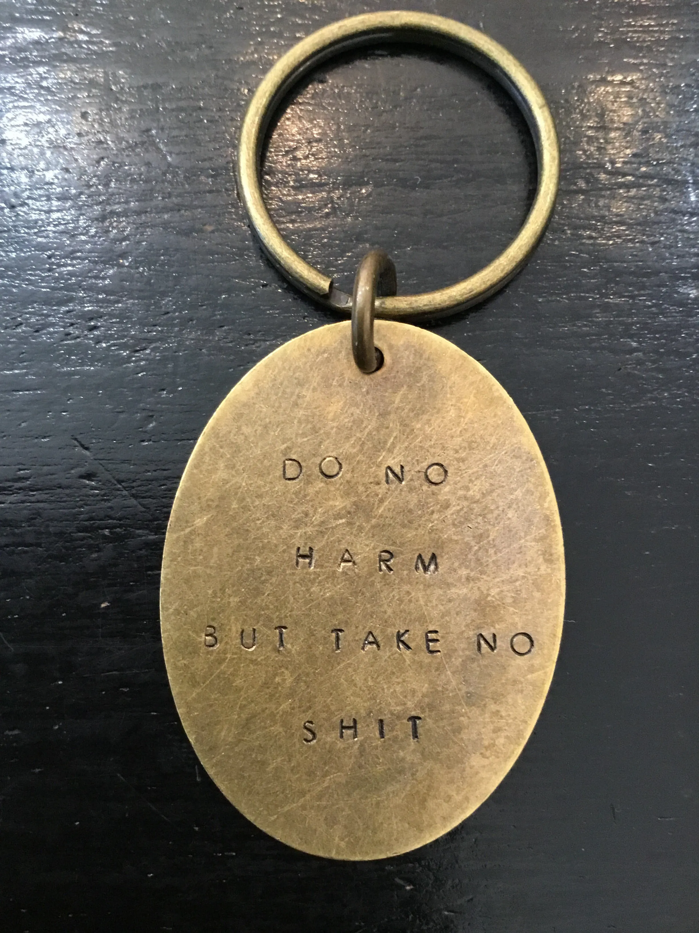 Hand Stamped Keychains made in USA