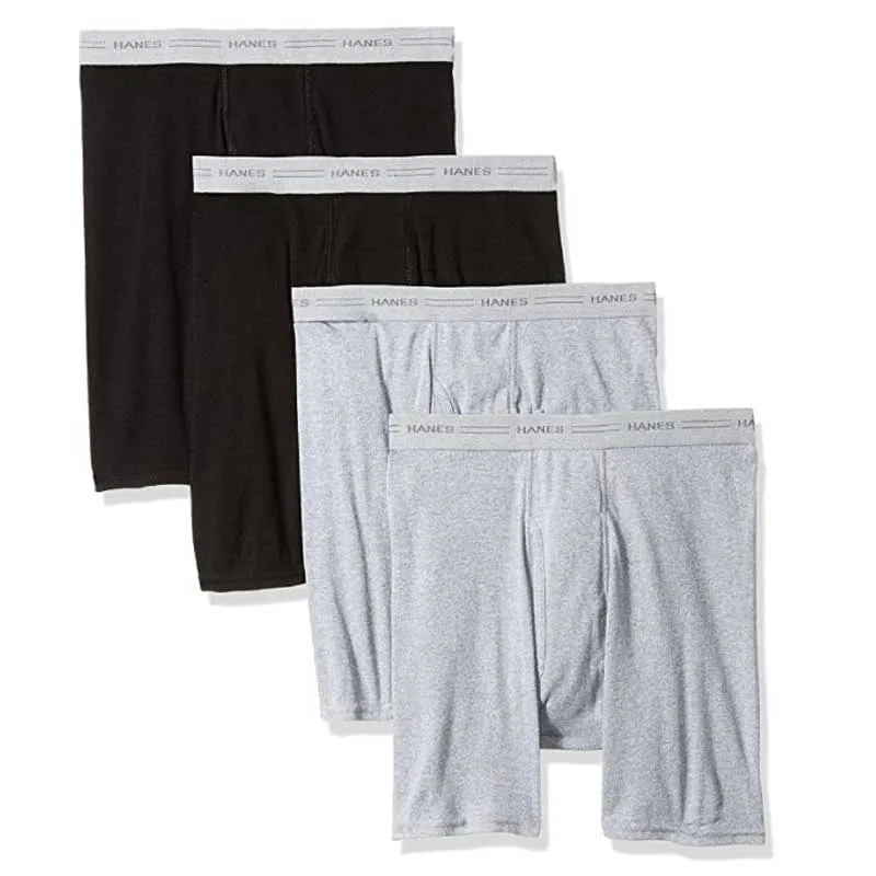 Hanes Men's Boxer Brief 4-pack