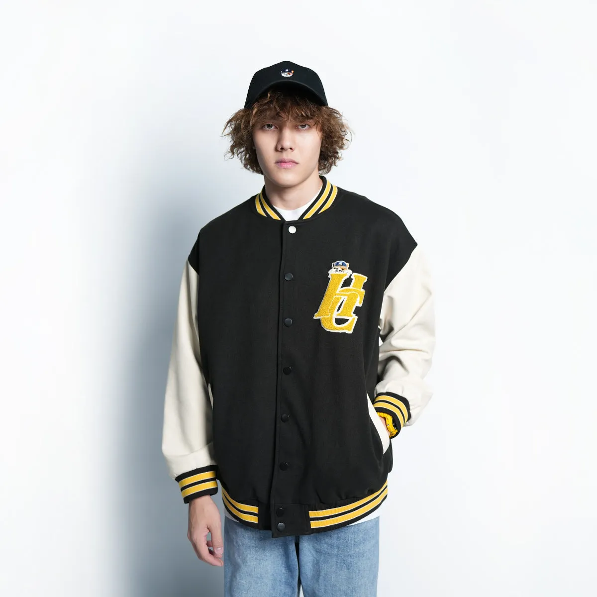 “Have a Nice Day” Haru Varsity Jacket - 131