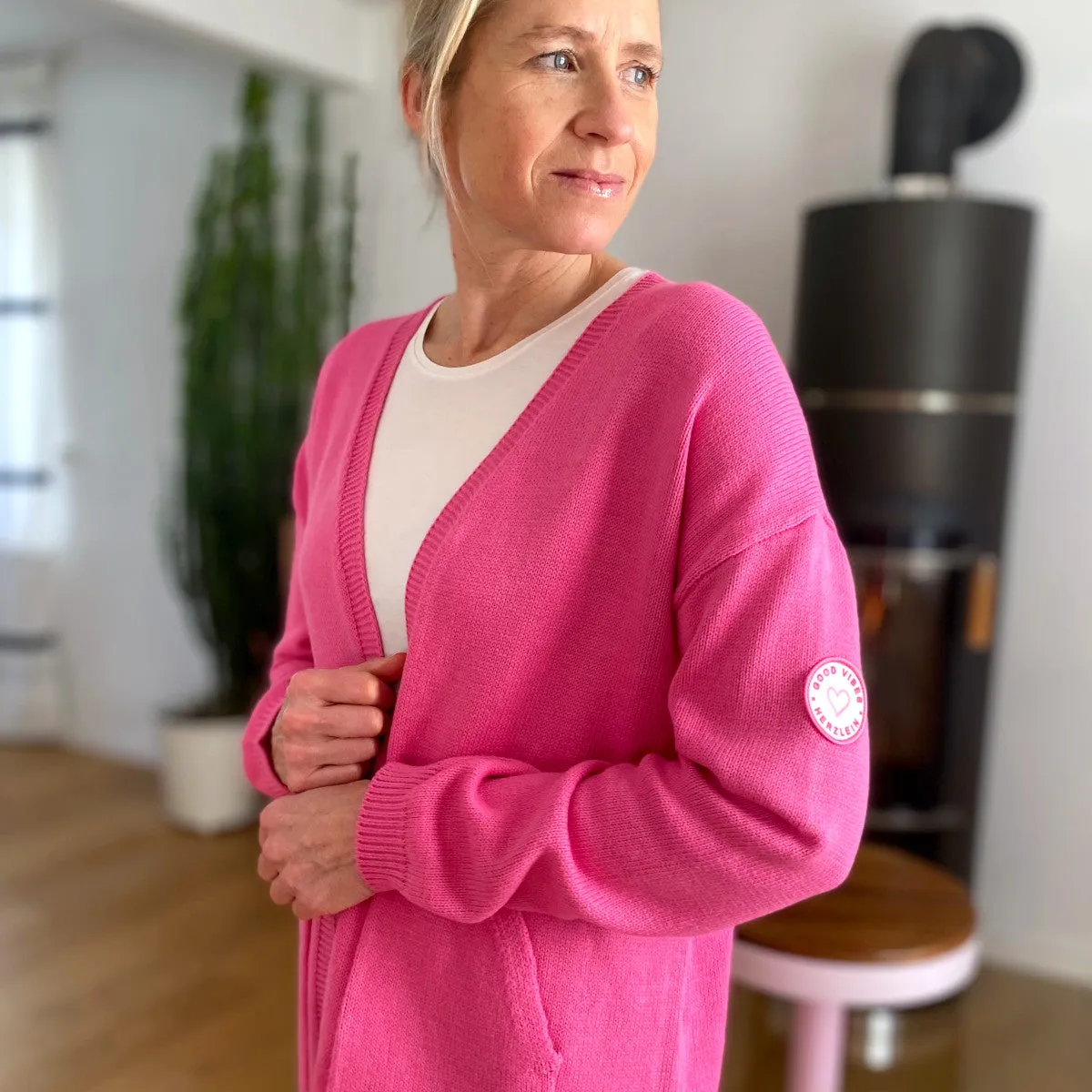 Herzlein® Cardigan "Emma" in Pink