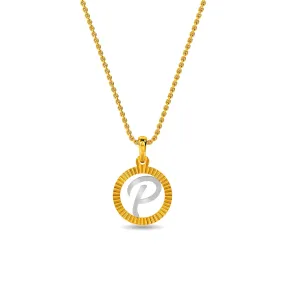 Initial P Pendant