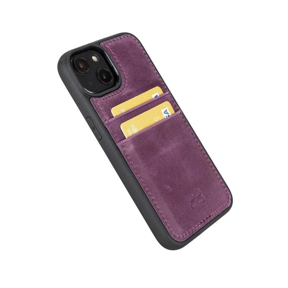 iPhone 16 Leather Case with Card Holder