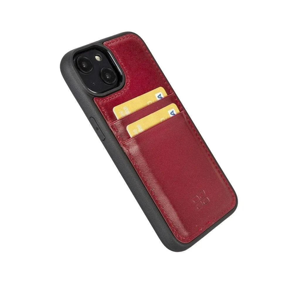 iPhone 16 Leather Case with Card Holder