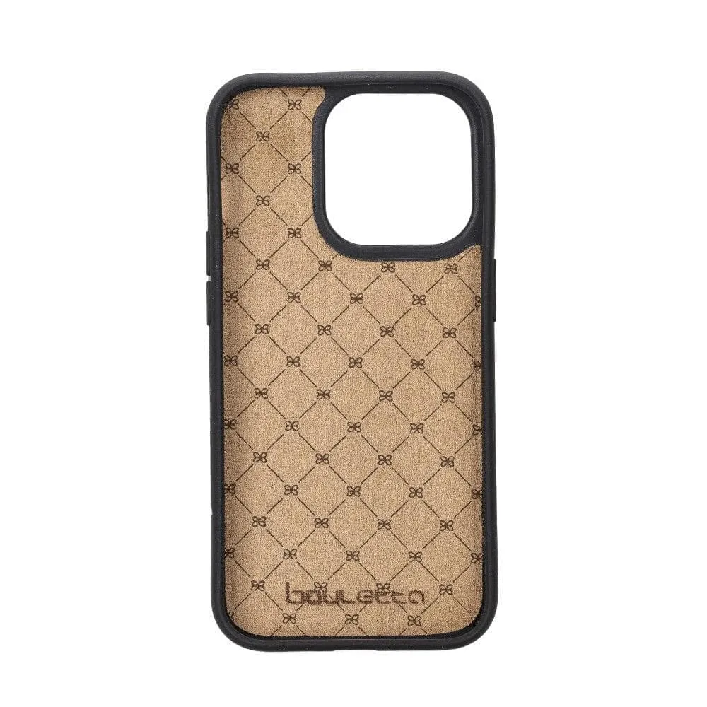 iPhone 16 Leather Case with Card Holder