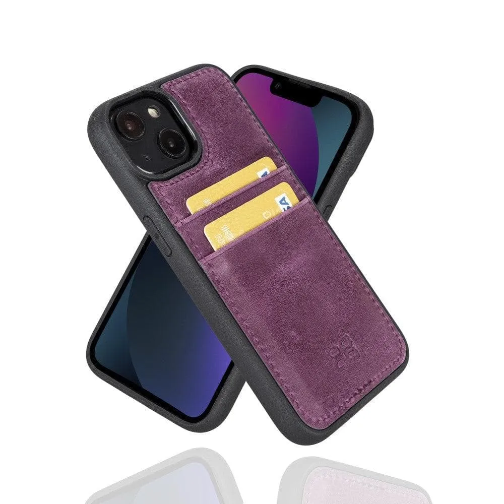 iPhone 16 Leather Case with Card Holder