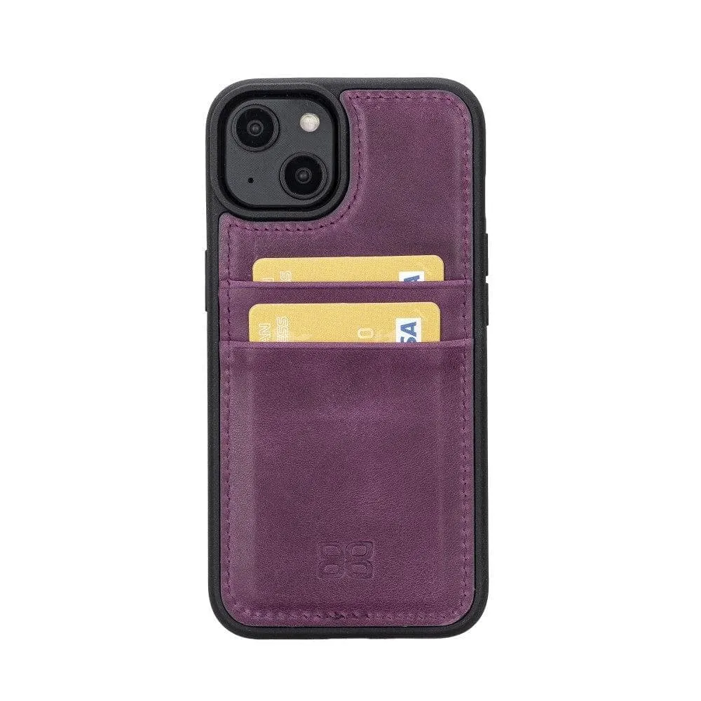 iPhone 16 Leather Case with Card Holder