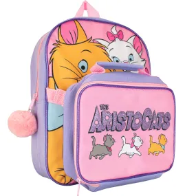 Kids Aristocats Backpack and Lunch Box Set