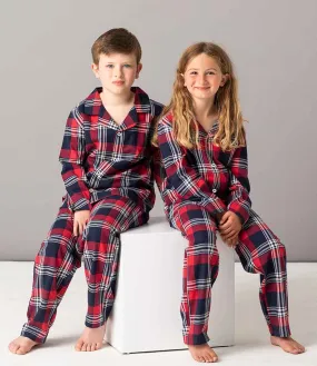 Kids Tartan Lounge Set - SM74