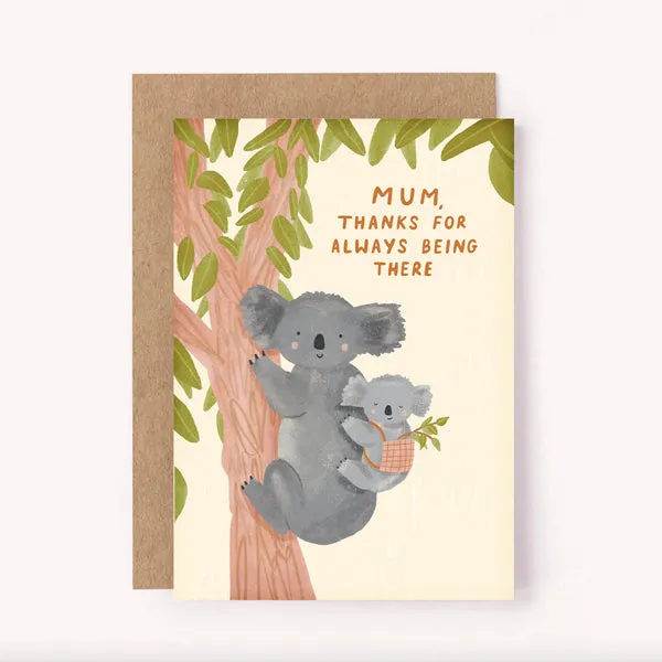 Koala Mum Card