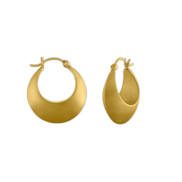 Leech Hoop Earrings