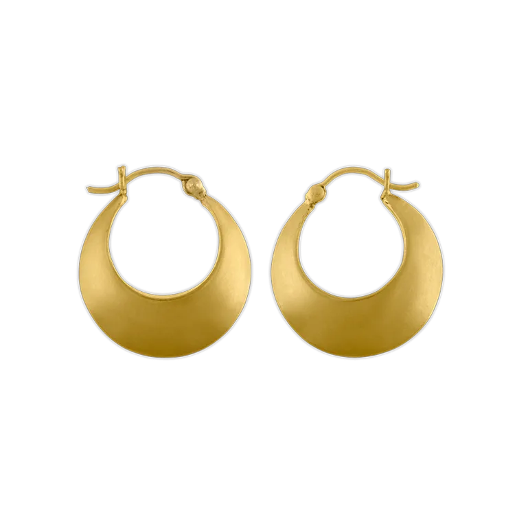 Leech Hoop Earrings