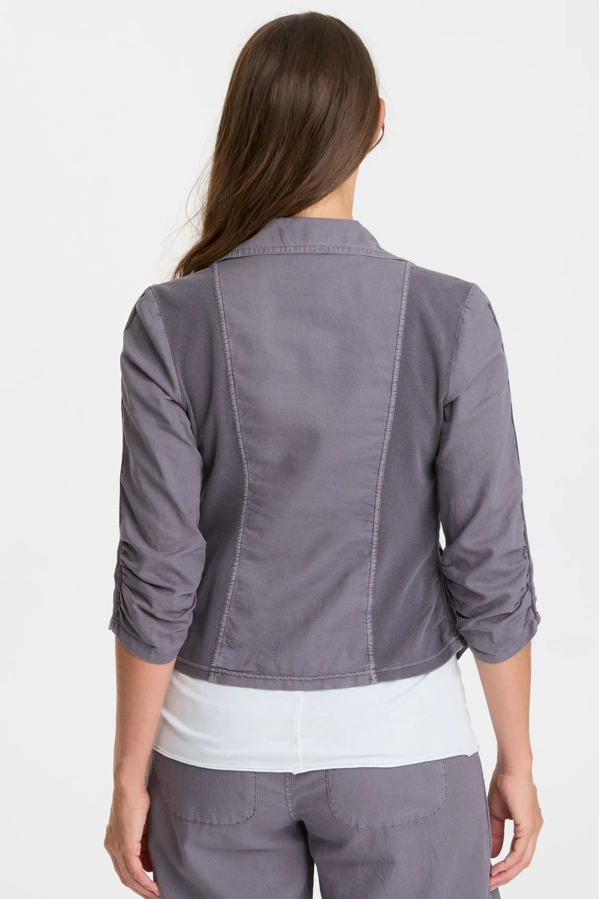 Linen Folksy Jacket