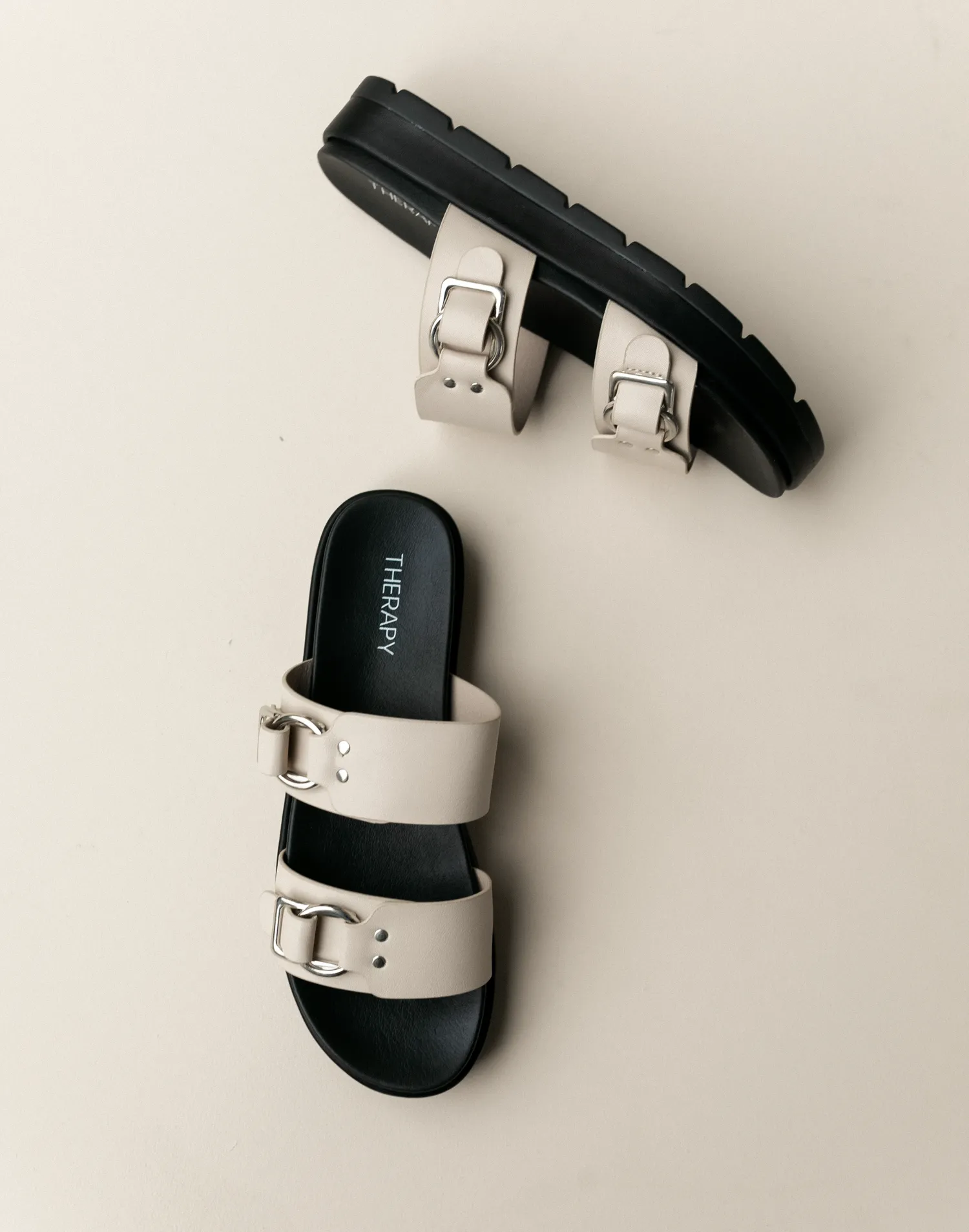 Litmus Sandals (Bone) - By Therapy