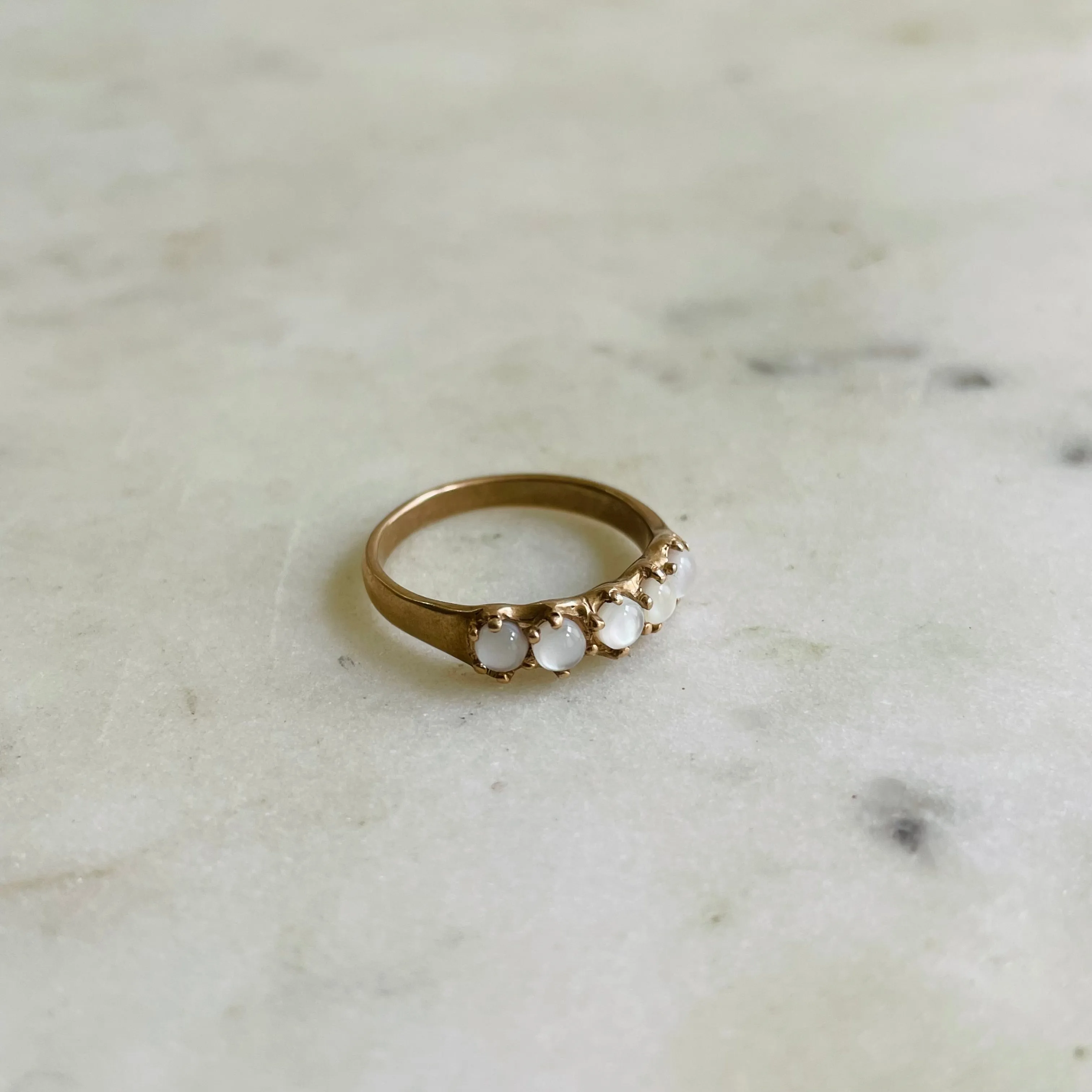 MARGARET RING — MOTHER OF PEARL