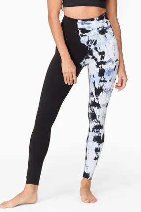 Maxwell Legging in White   Black