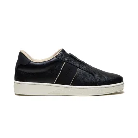 Men's Bishop Black Leather Sneakers 01733-997