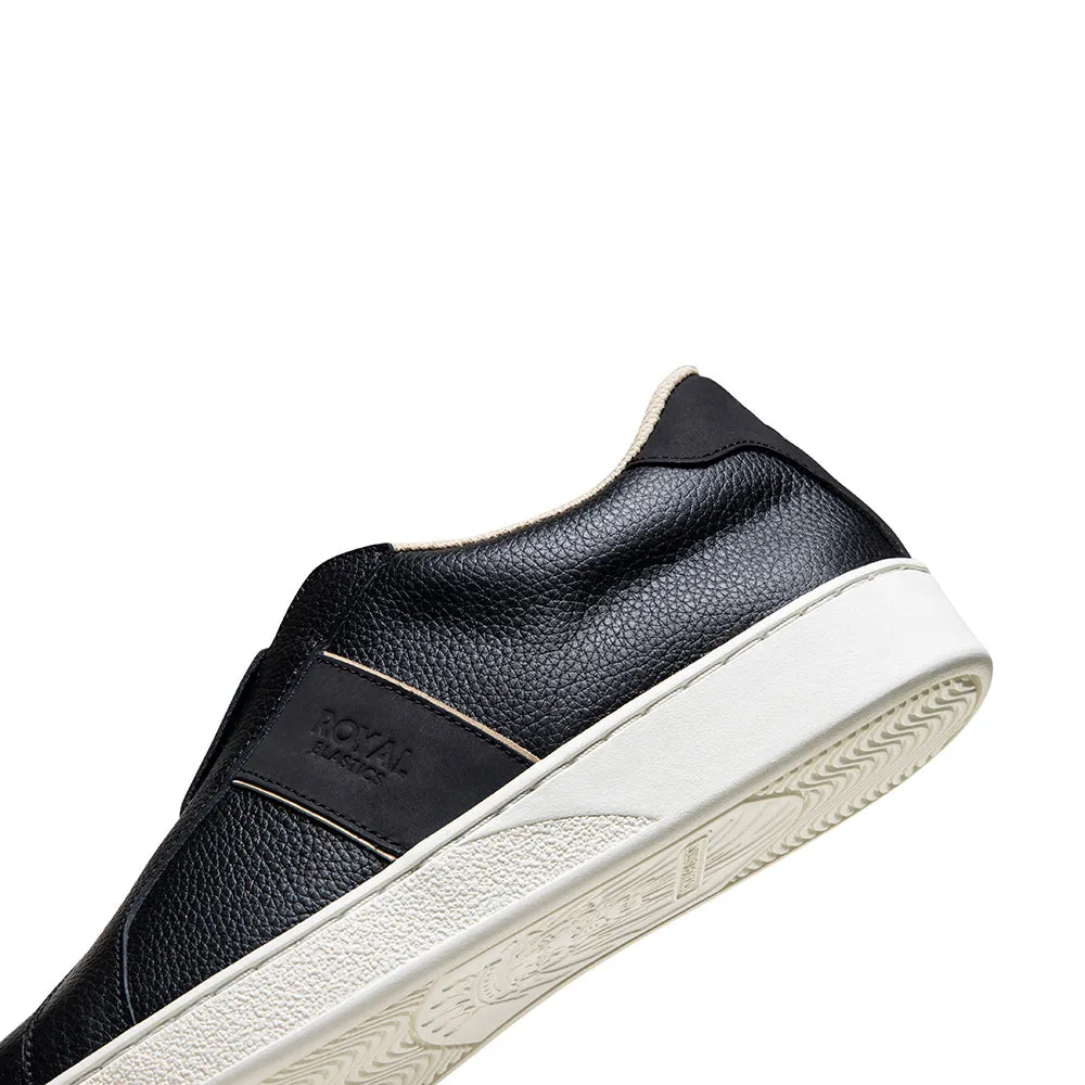 Men's Bishop Black Leather Sneakers 01733-997