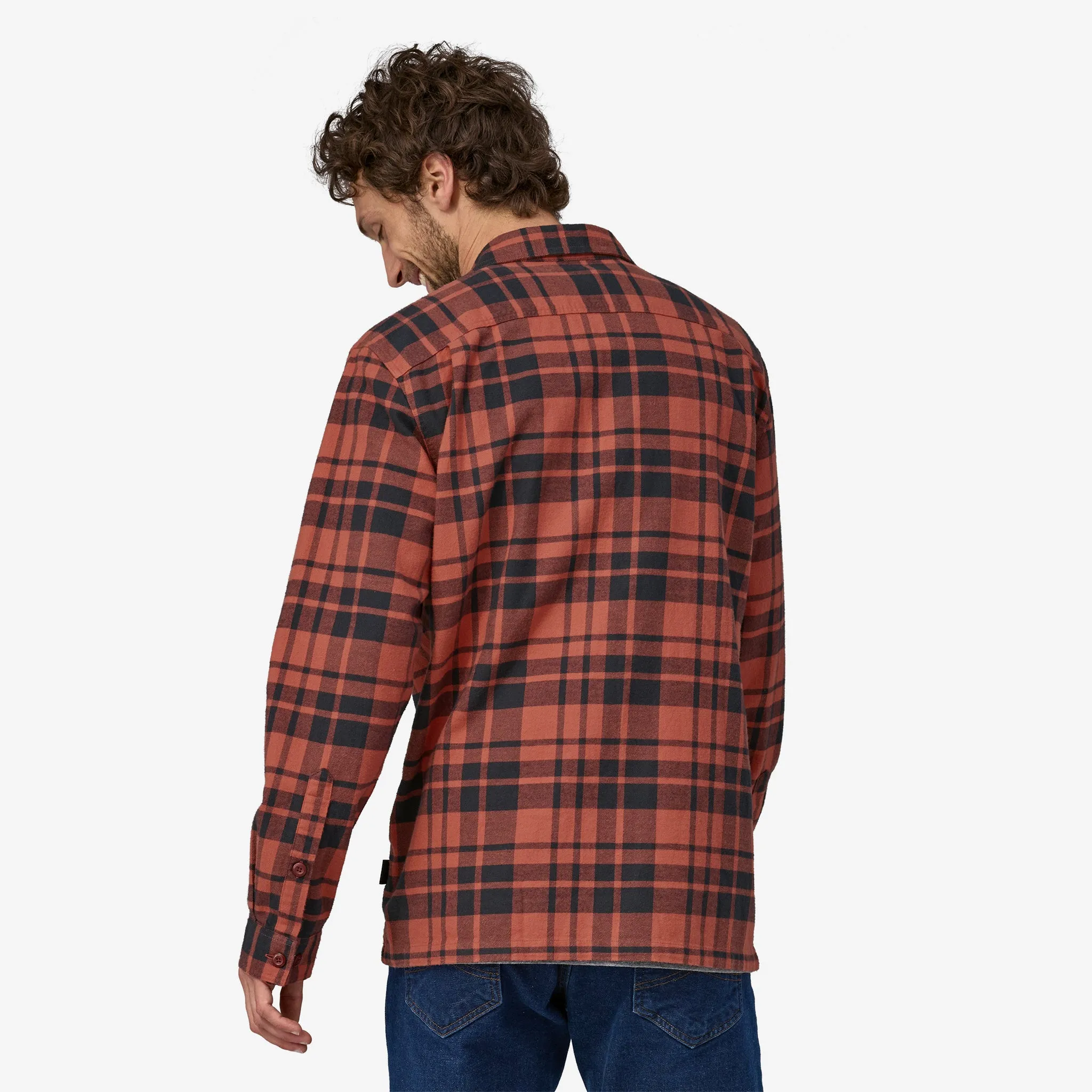 Men's Long-Sleeved Organic Cotton Midweight Fjord Flannel Shirt