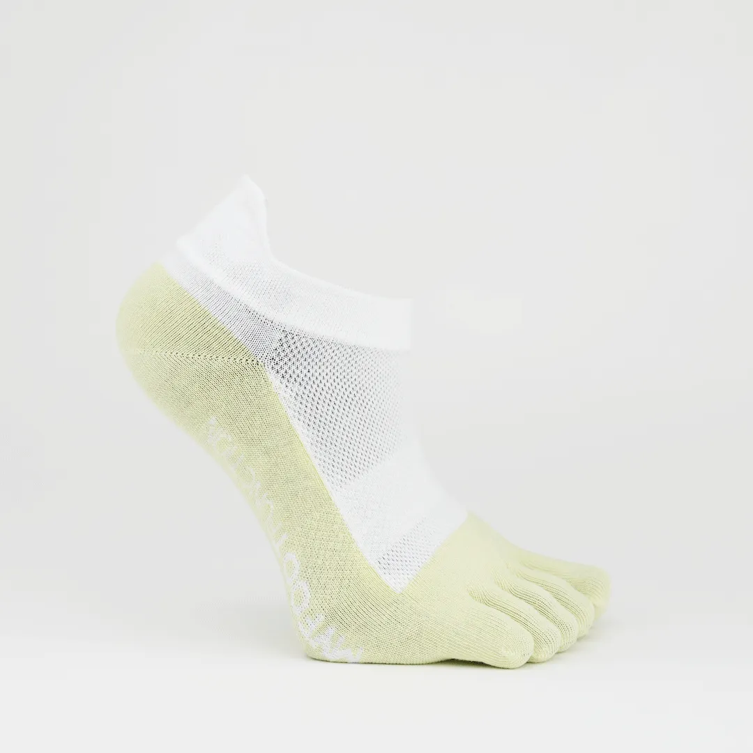 My Foot Function Tåsokker - No-Show Length - White / Jade