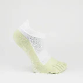 My Foot Function Tåsokker - No-Show Length - White / Jade