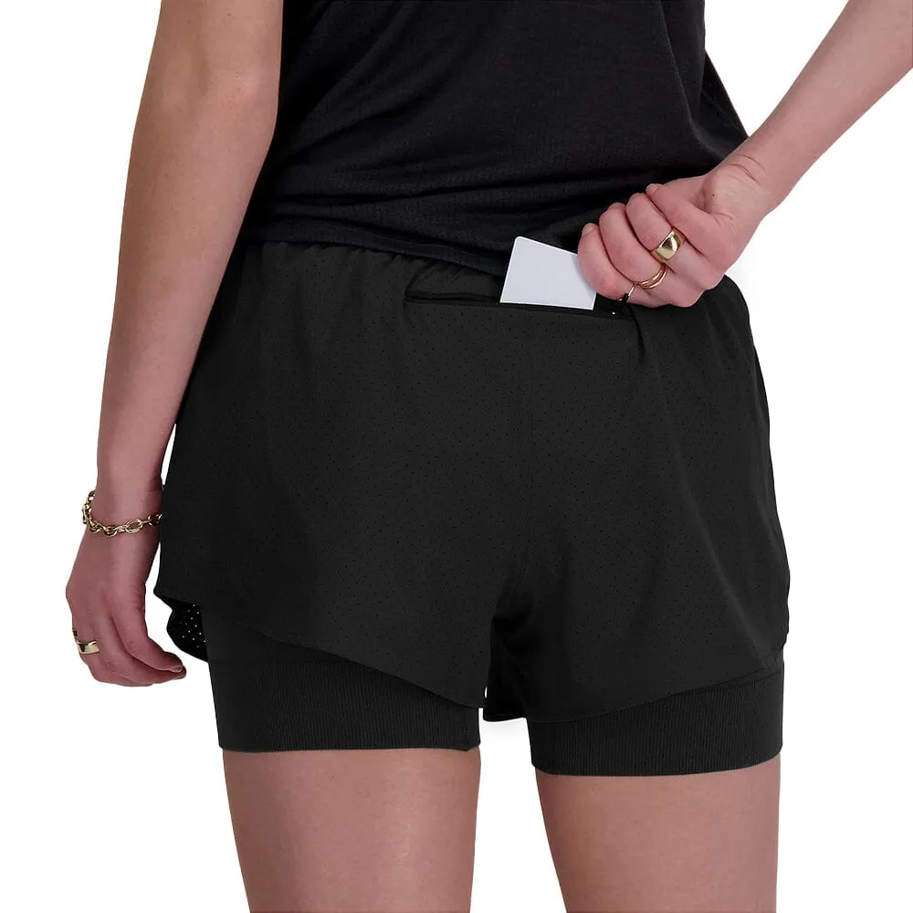 New Balance Women's RC 2-in-1 Short 3"