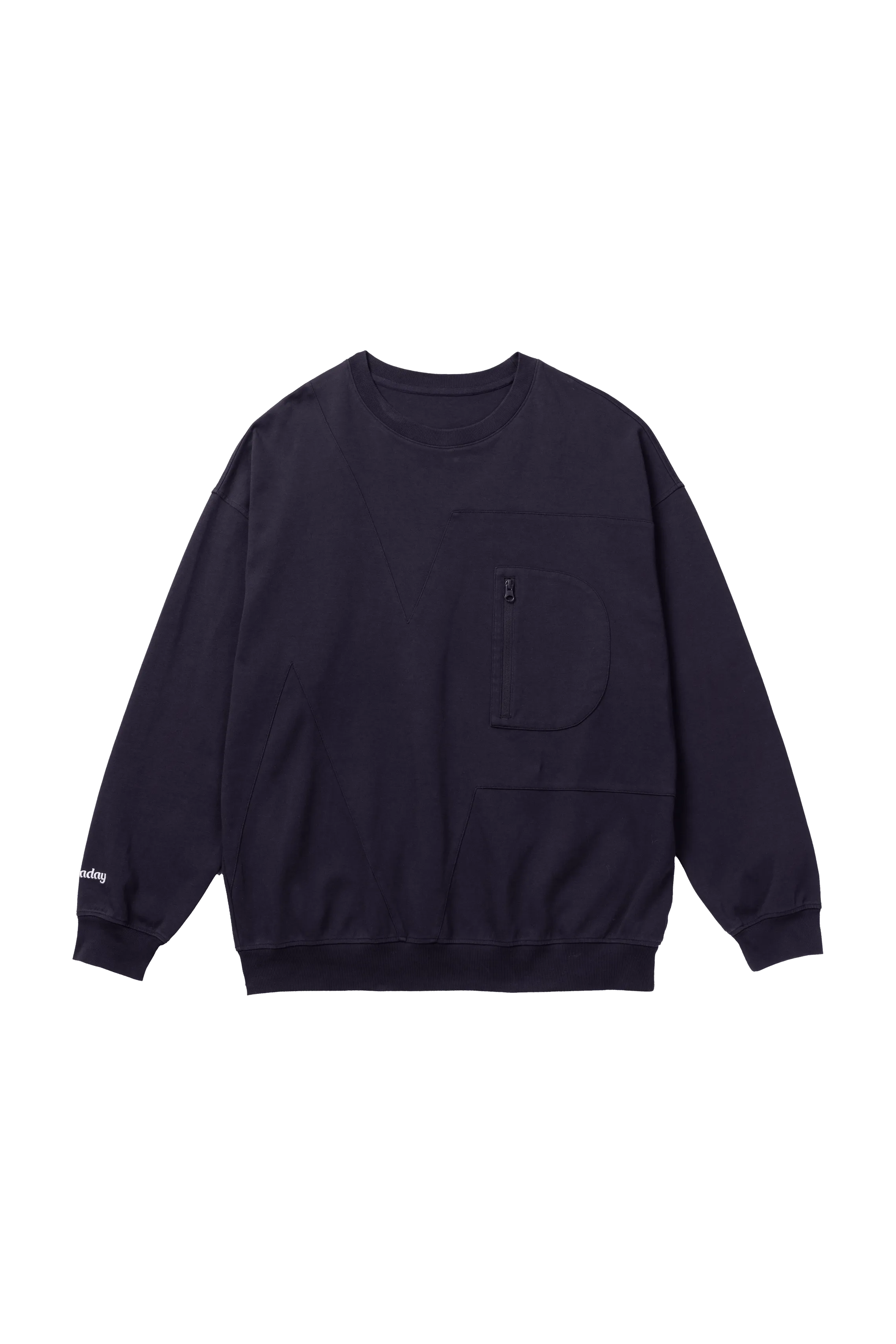 Nobaday Zip Pocket Crewneck