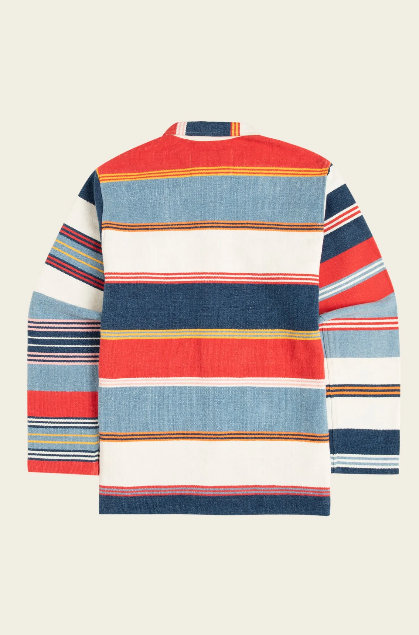 Original Madras Multi Color Beach Mat Jacket