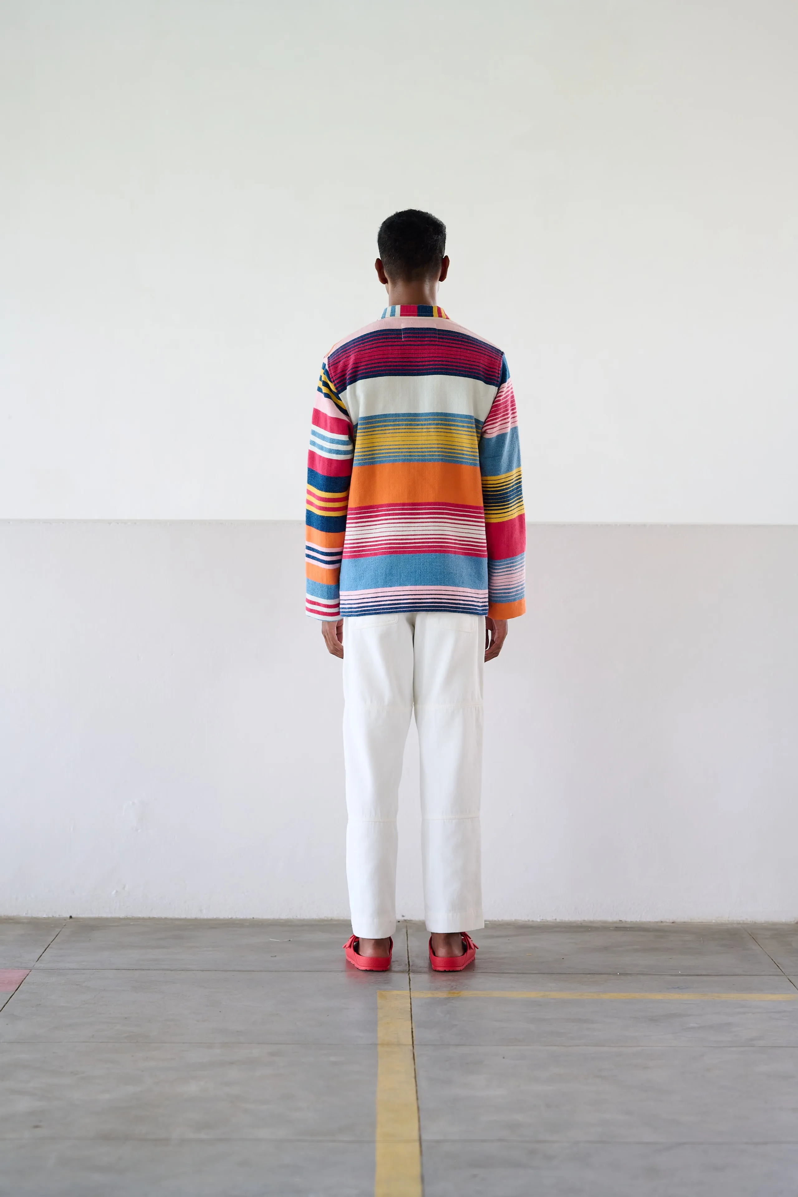 Original Madras Multi Color Beach Mat Jacket