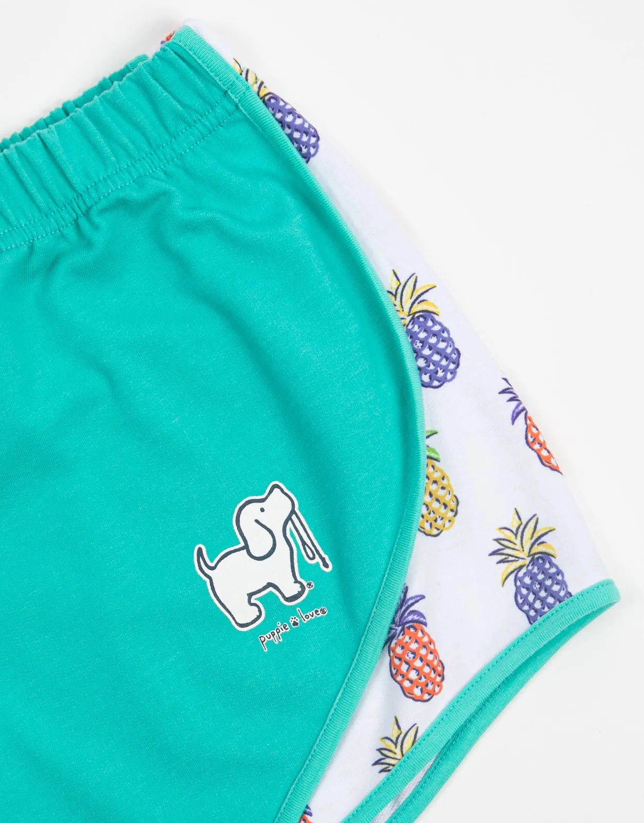 PINEAPPLE PUP SHORTS