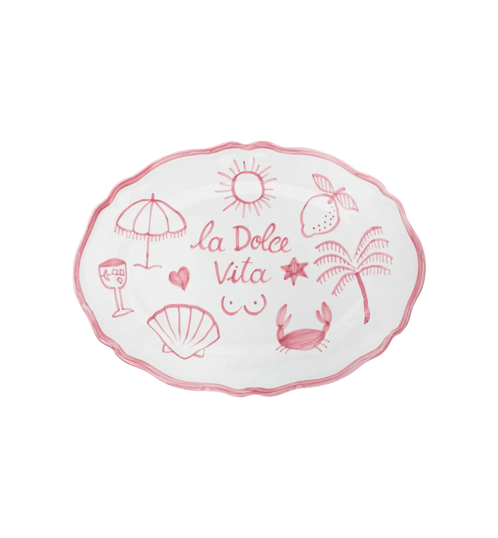 Popolo Pink La dolce Vita Platter