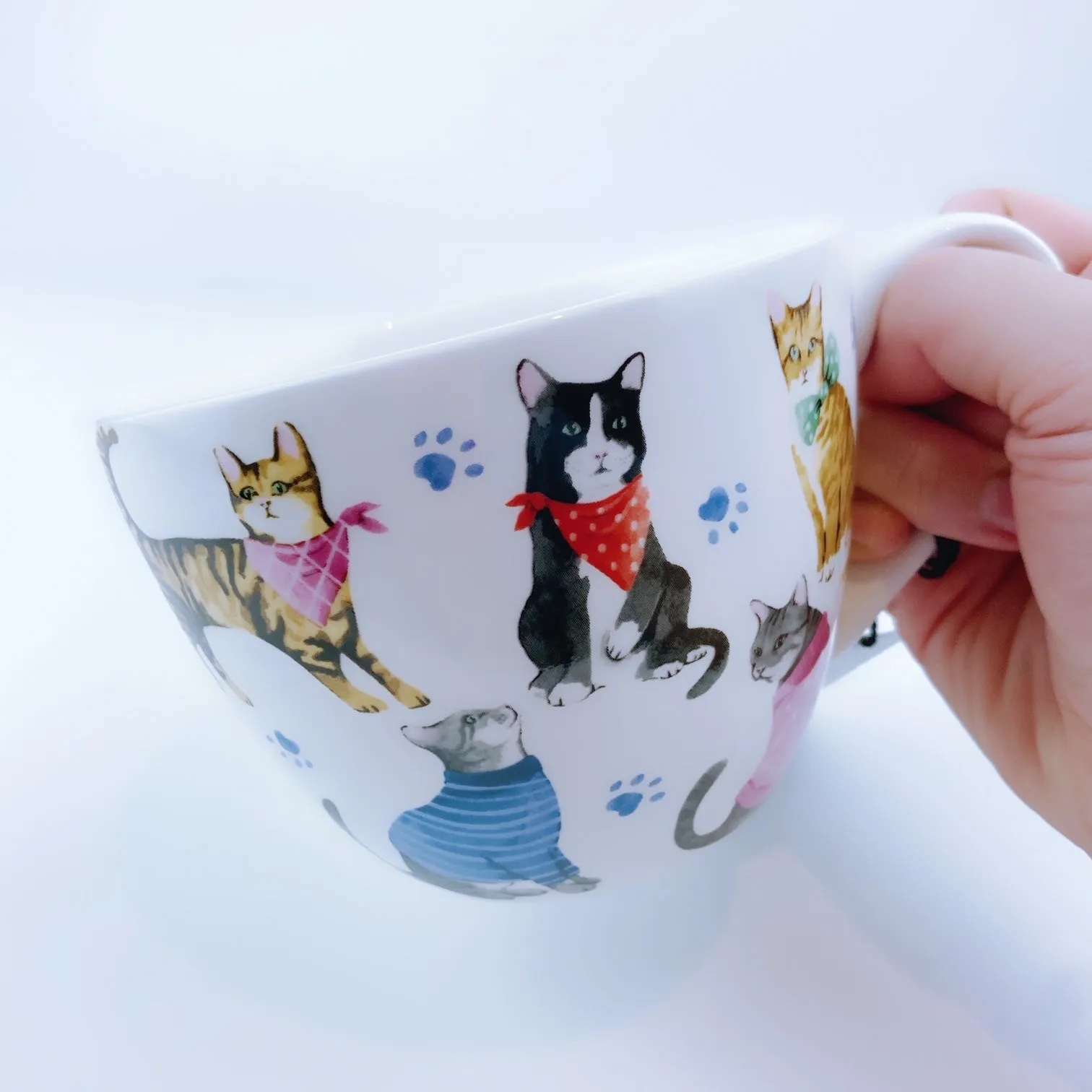 Portobello By Design 'Life Is Better With A Cat' Bone China XL Coffee Mug Tea Cup