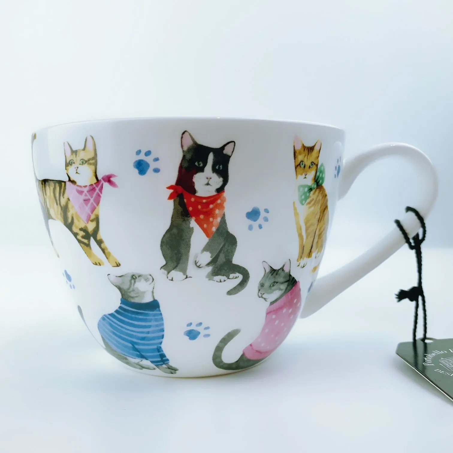 Portobello By Design 'Life Is Better With A Cat' Bone China XL Coffee Mug Tea Cup