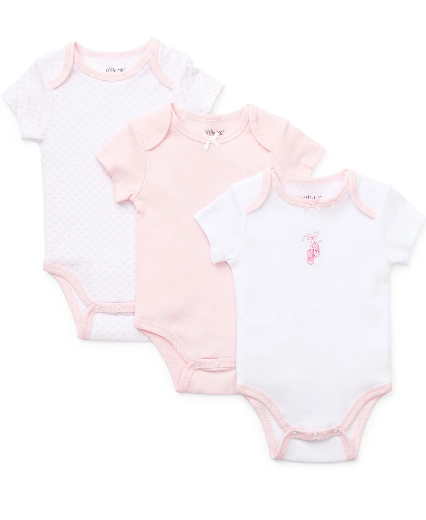 Prima Ballerina 3-Pack Bodysuits