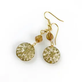 "Vintage Moss" Earrings