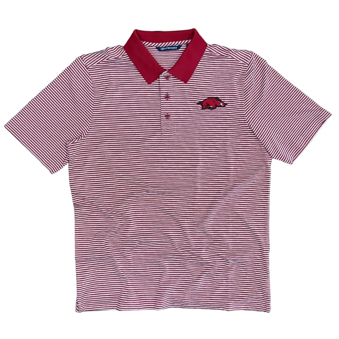 Red Stripe Razorback Polo